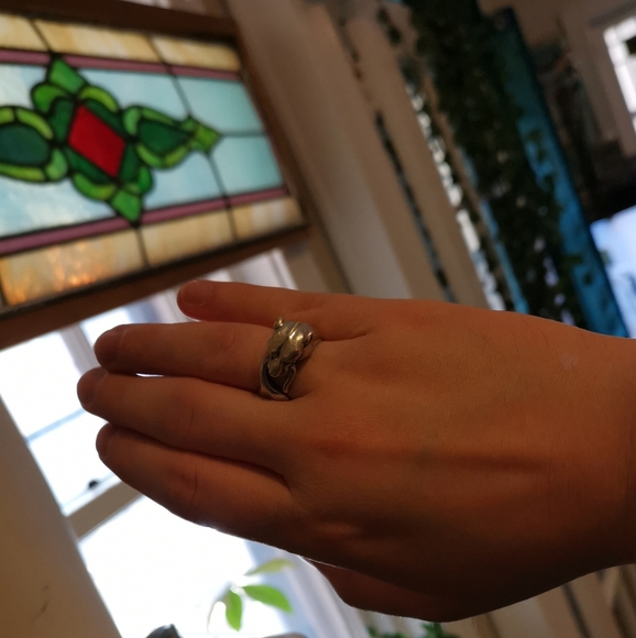 Effy Men's Panther Ring Sterling Silver US 10.5 - Picture 5 of 11